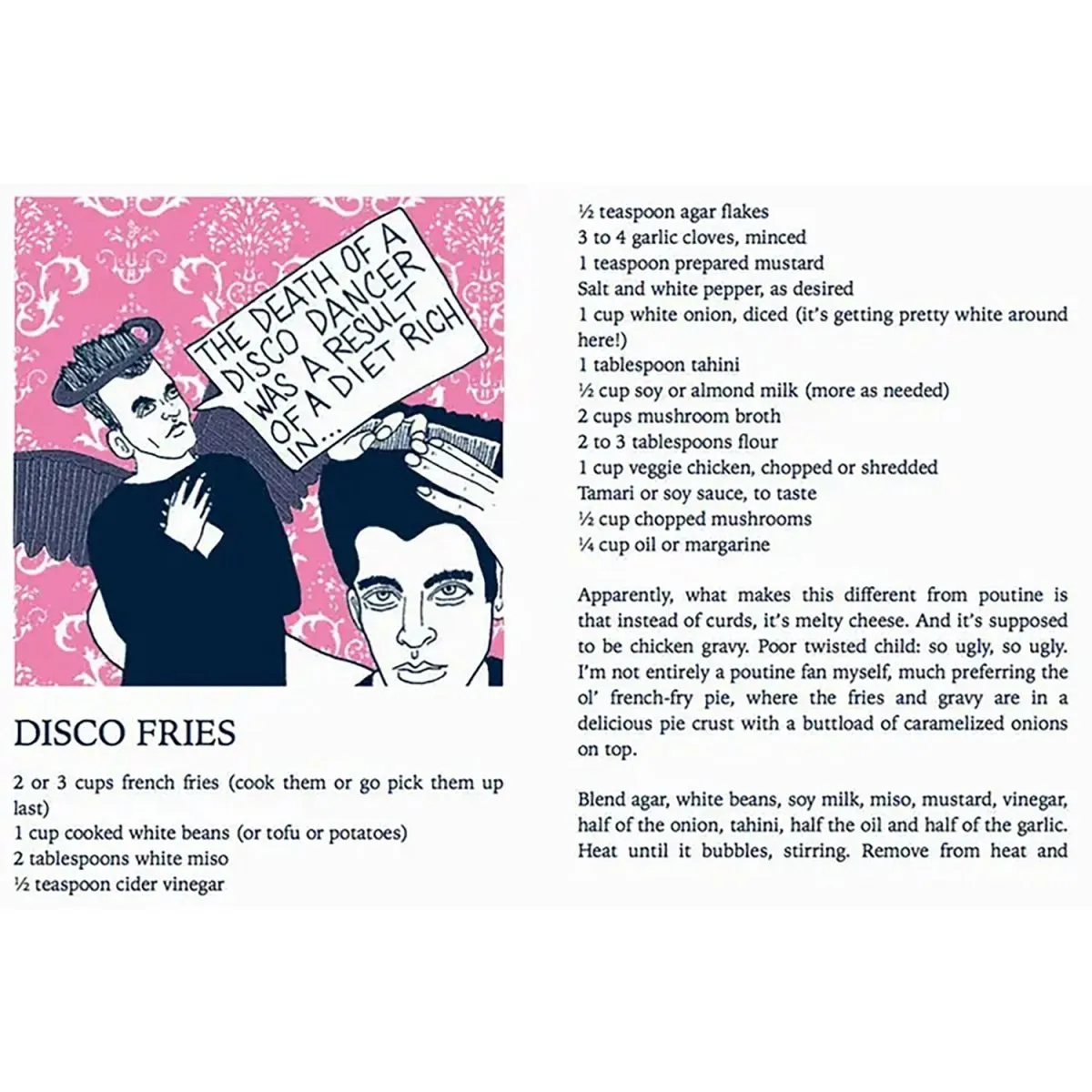 Defensive Eating With Morrissey: Vegan Recipe Book