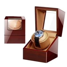 Fabrizio Oak Wood Mechanical Box Watch Winder