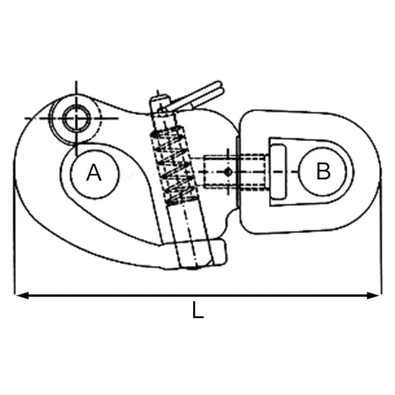 Fixed Eye Snap Shackle
