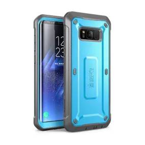 Galaxy S8 Active Unicorn Beetle Pro case with Screen Protector-Blue