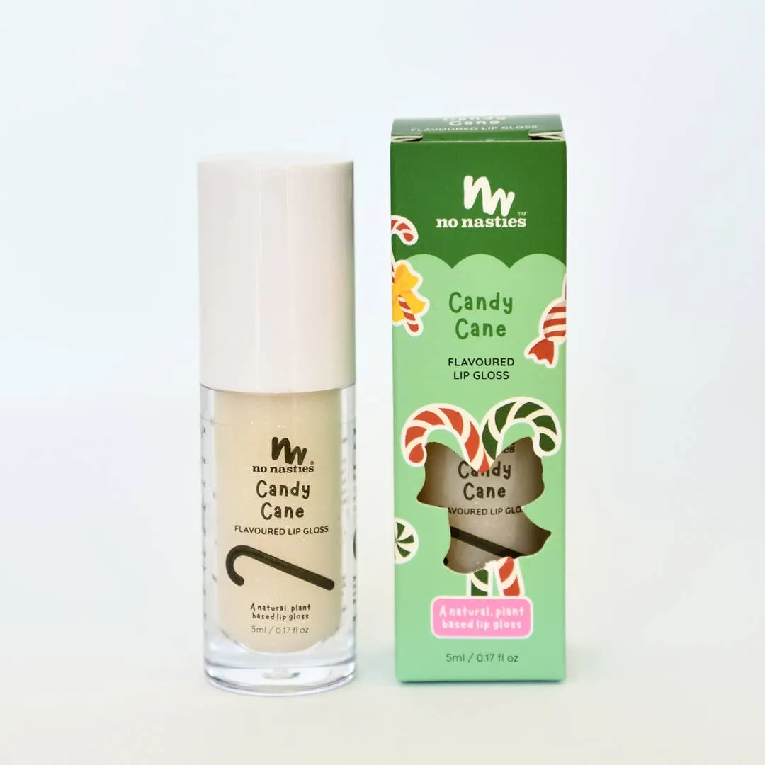 Natural Kids Lip Gloss Wands: Chocolate Ice Cream - Light Chocolate Coloured
